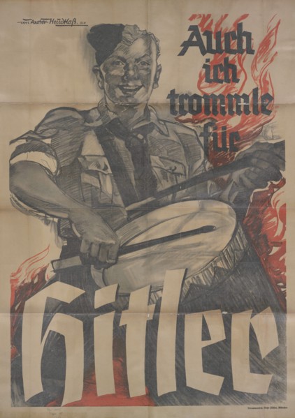 I also drum for Hitler, ca 1933. Creator: Axster-Heudtlass, Werner von (1898-1949).
