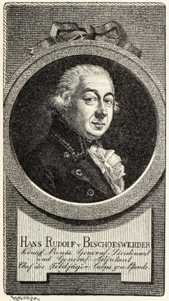 Johann (Hans) Rudolf von Bischoffwerder (1741-1803)  . Creator: Knesing, Theodor (1840-?).