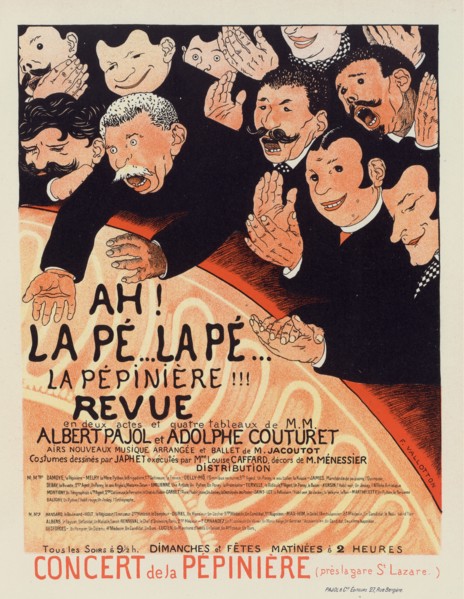 La Pepiniere Revue, ca 1896-1899. Creator: Vallotton, Felix Edouard (1865-1925).
