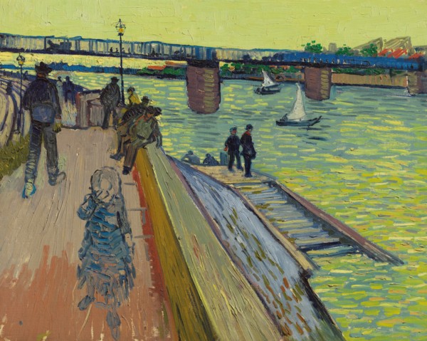 Le pont de Trinquetaille , 1888. Creator: Gogh, Vincent, van (1853-1890).