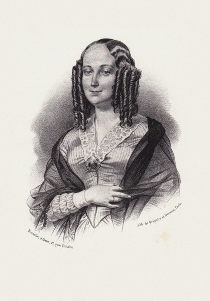 Louise Colet. Creator: Anonymous.