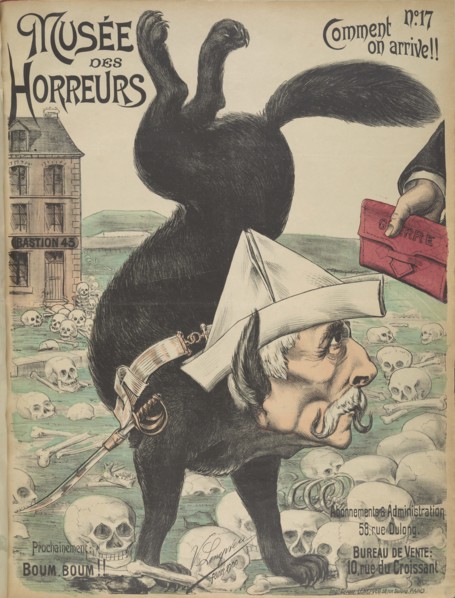 Musée des Horreurs (Gallery of Horrors): Gaston de Galliffet, 1899. Creator: Lenepveu, Victor (active End of 19th century).