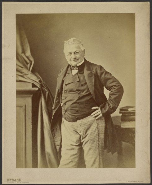Portrait of Adolphe Thiers (1797-1877) , ca 1860. Creator: Disdéri, André Adolphe-Eugène (1819-1889).