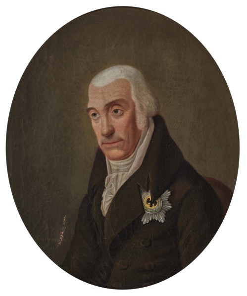 Portrait of Charles II, Grand Duke of Mecklenburg-Strelitz (1741-1816), 1816. Creator: Scharenberg (active 1815-1839).