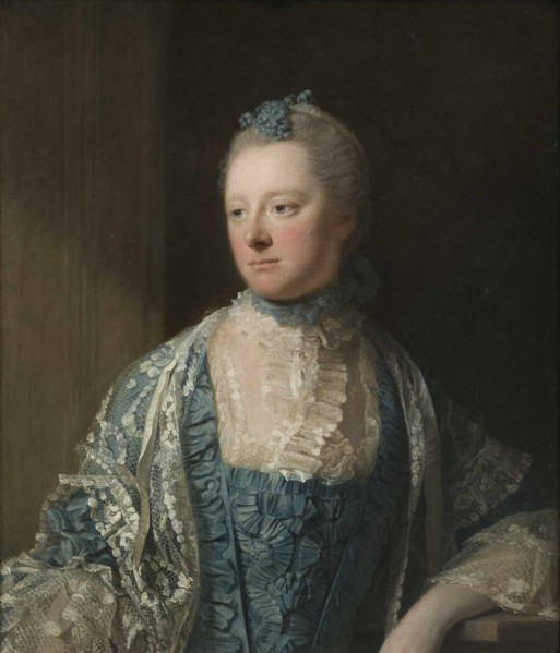 Portrait of Elizabeth, Countess of Salisbury, née Keet (1721-1776), 1769. Creator: Ramsay, Allan (1713-1784).