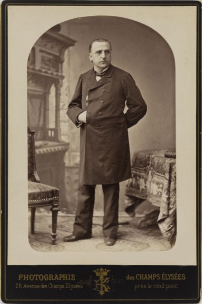 Portrait of Jean Martin Charcot (1825-1893), c. 1870. Creator: Anonymous.
