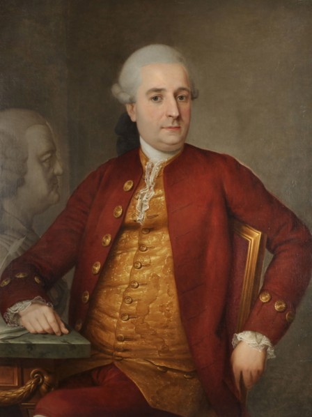 Portrait of Johann Christian Bach (1735-1782). Creator: Batoni, Pompeo Girolamo (1708-1787).