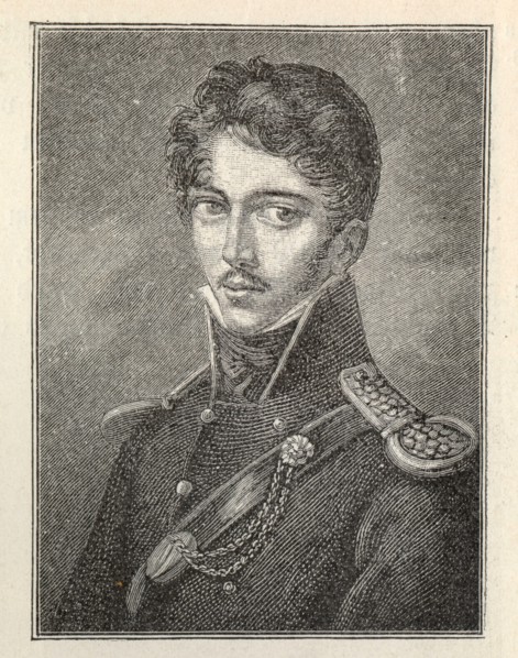 Portrait of the author Theodor Körner (1791-1813). Creator: Anonymous.