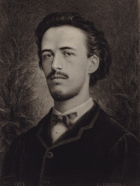 Portrait of the composer Benjamin Godard (1849-1895), 1878. Creator: Pirodon, Eugène Louis (1824-1908).