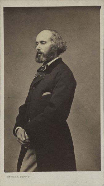 Portrait of the composer Félicien David (1810-1876), 1876. Creator: Petit, Pierre (1598-1677).