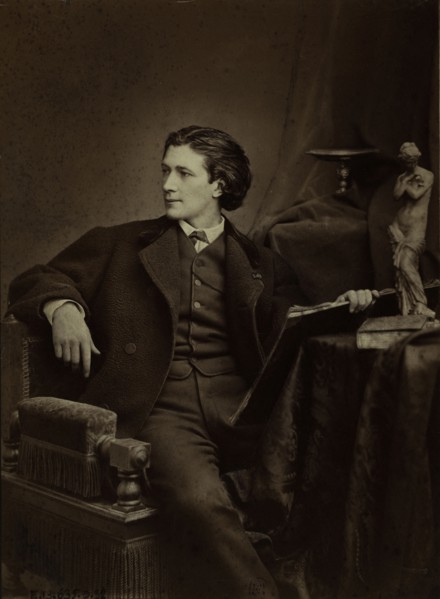 Portrait of the dramatist Victorien Sardou (1831-1908), ca 1865. Creator: Anonymous.