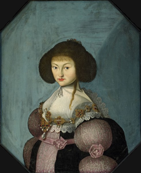 Princess Magdalene Sibylle of Saxony (1617-1668), Duchess of..., Between 1635 and 1660. Creator: Steenwinkel, Morten (1595-1646).