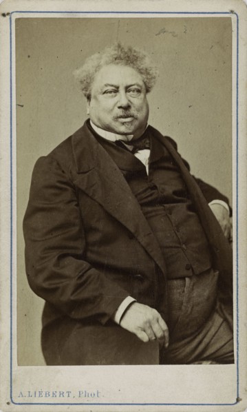 The author Alexandre Dumas père (1802-1870), 1870. Creator: Liébert, Alphonse (1827-1913).