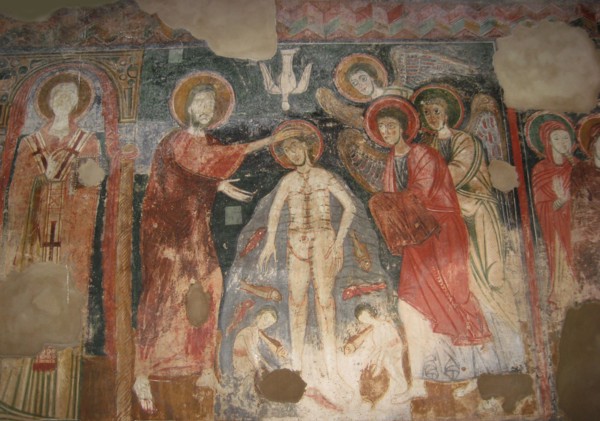 The Baptism of Christ, ca 950. Creator: Anonymous.