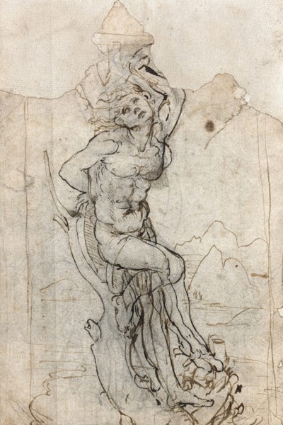 The Martyrdom of Saint Sebastian, Between 1482 and 1485. Creator: Leonardo da Vinci (1452-1519).