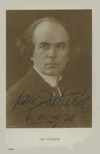 Violinist and composer Jan Kubelik (1880-1940), 1928. Creator: Anonymous.