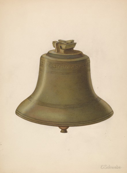 Courthouse Bell, c. 1936. Creator: Erwin Schwabe.