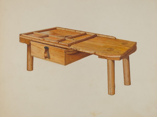 Shoemaker's Bench, c. 1937. Creator: Albert Ryder.