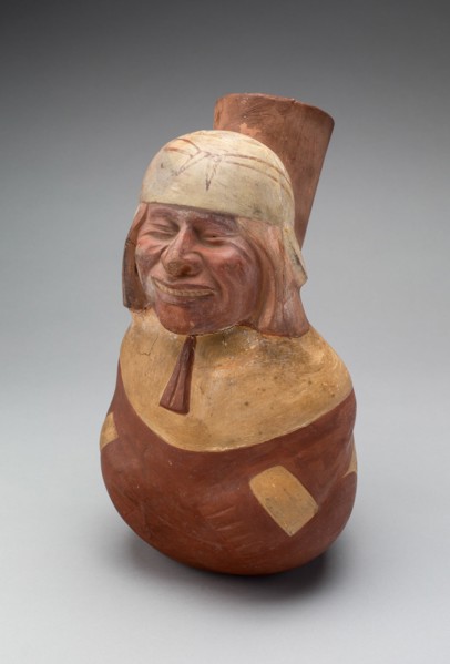 Jar in the Form of a Seated Figure, 100 B.C./A.D. 500. Creator: Unknown.