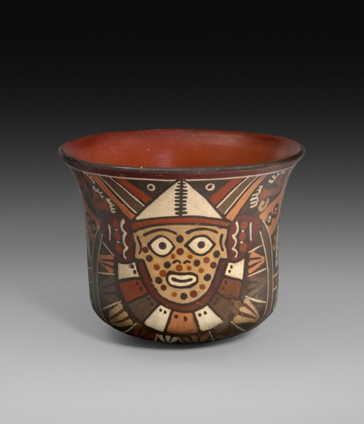 Bowl Depicting a Harvest-Festival Figure, 180 B.C./A.D. 500. Creator: Unknown.