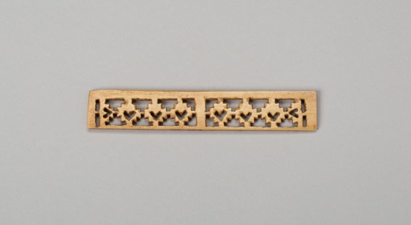 Balance-Beam Scale with Cut-Out Lattice-Like Design, A.D. 500/800. Creator: Unknown.