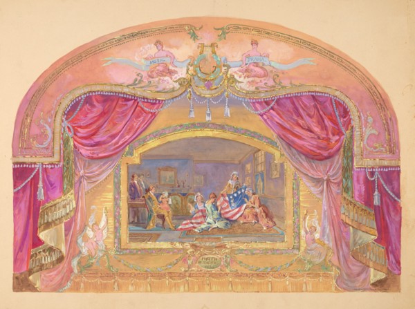Theatrical Painting, 1935/1942. Creator: Gilbert Sackerman.