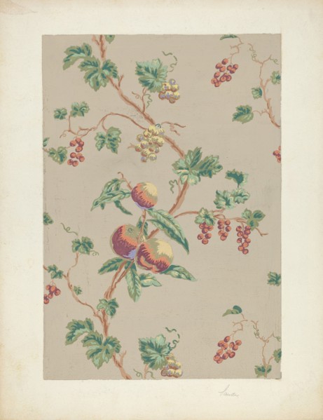 Wallpaper, 1935/1942. Creator: Selma Sandler.