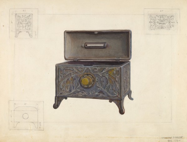 Iron Bank, c. 1936. Creator: Vincent P. Rosel.
