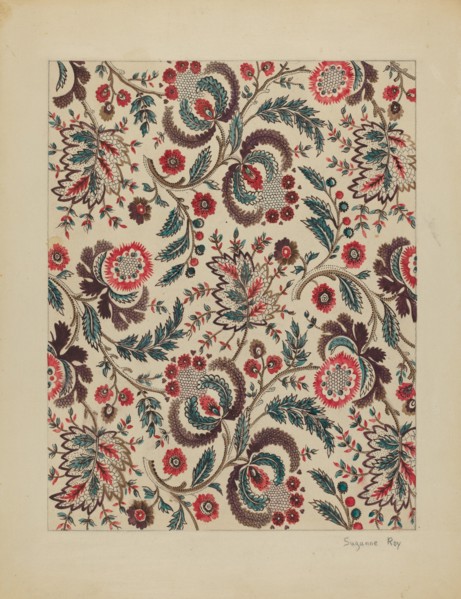 Chintz, c. 1936. Creator: Suzanne Roy.