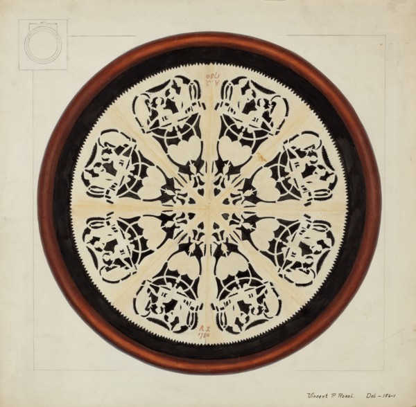 Valentine, c. 1937. Creator: Vincent P. Rosel.