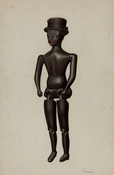 Dancing Doll, c. 1940. Creator: Selma Sandler.