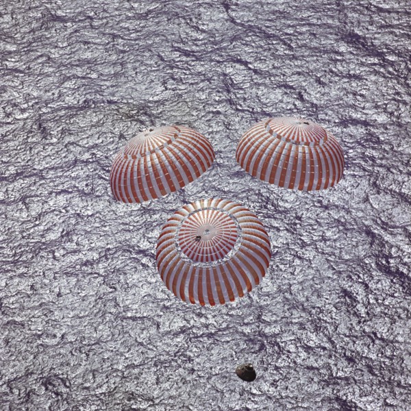 Apollo 16 Recovery, 1972. Creator: NASA.
