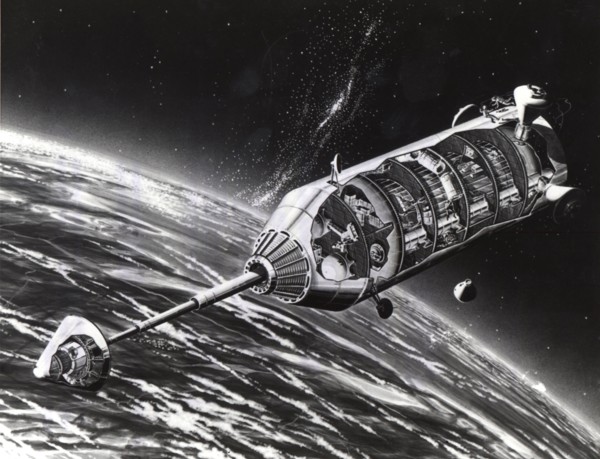 Orbit and Launch Facility Concept. Creator: NASA.