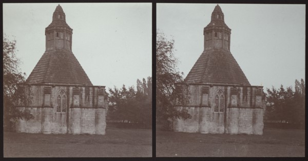 Abbot's Kitchen, Glastonbury Abbey, Glastonbury, Mendip, Somerset, 1913. Creator: Walter Edward Zehetmayr.
