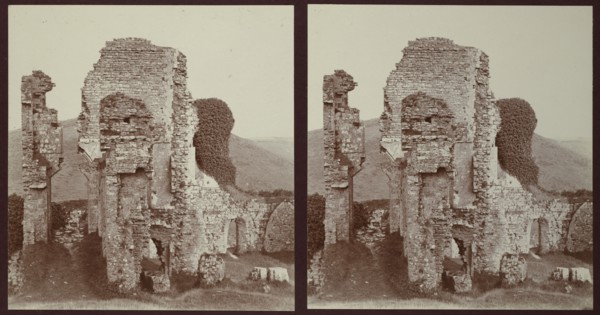 Corfe Castle, Corfe Castle, Purbeck, Dorset, 1913. Creator: Walter Edward Zehetmayr.