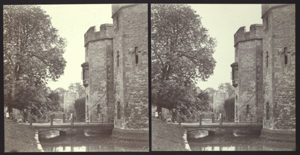 Bishop's Palace, Wells, Mendip, Somerset, 1913. Creator: Walter Edward Zehetmayr.