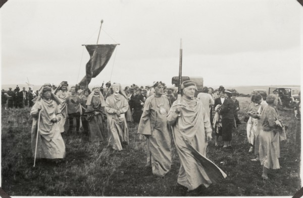 Gorsedh Kernow, Castle Killibury Camp, Egloshayle, Cornwall, 1936. Creator: Unknown.
