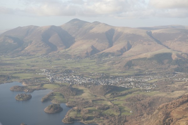 Keswick and Skiddaw, Cumbria, 2015. Creator: Historic England.