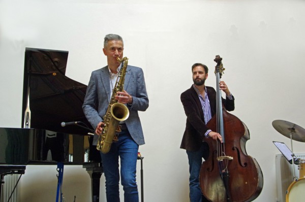 Darius Brubeck Quartet, NJA Fundraiser, Loughton Methodist Church, Essex, Sep 2021. Creator: Brian O'Connor.