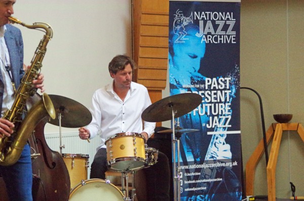Wesley Gibbens, Darius Brubeck Quartet, NJA Fundraiser, Loughton Methodist Church, Essex, Sep 2021. Creator: Brian O'Connor.