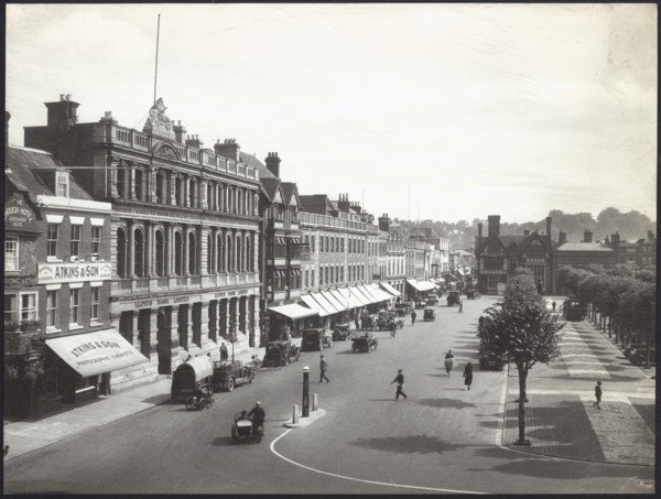 Blue Boar Row, Salisbury, Wiltshire, Wiltshire, 1925-1935. Creator: Unknown.