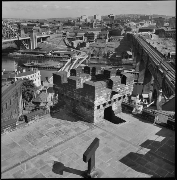 Castle Keep, Castle Garth, Newcastle Upon Tyne, c1955-c1980. Creator: Ursula Clark.