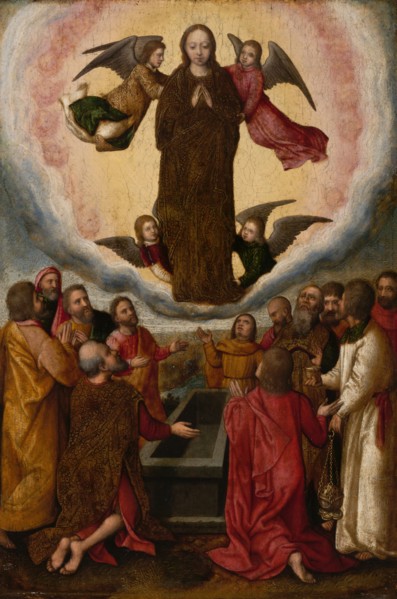 Assumption of the Virgin, 16th century. Creator: Marcellus Coffermans.
