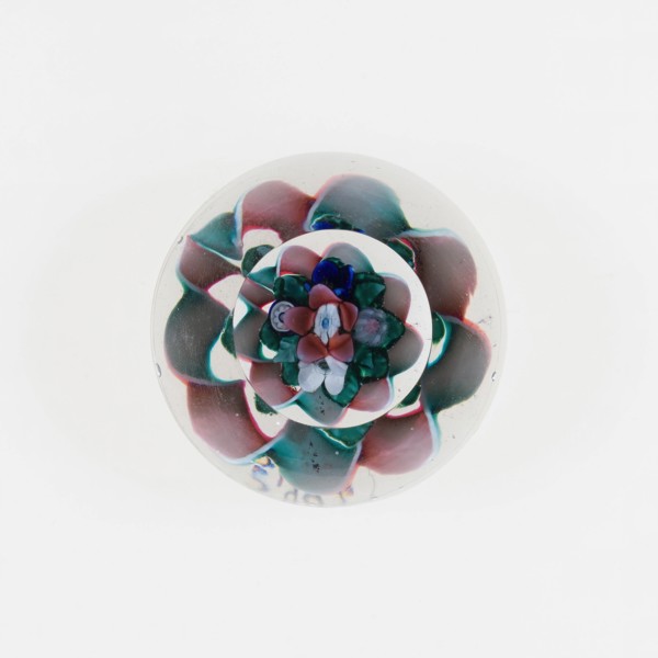 Paperweight, Sandwich, c. 1850-1900. Creator: Boston and Sandwich Glass Company.