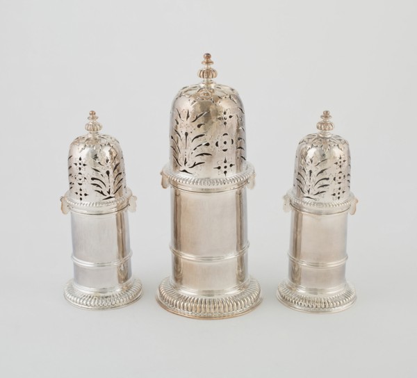 Three Casters, London, 1701/02. Creator: Alice Sheene.