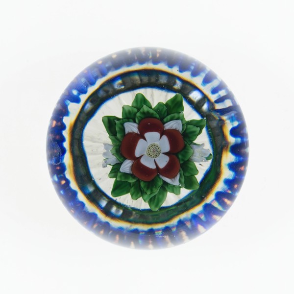 Paperweight, Lunéville, c. 1848-55. Creator: Baccarat Glasshouse.