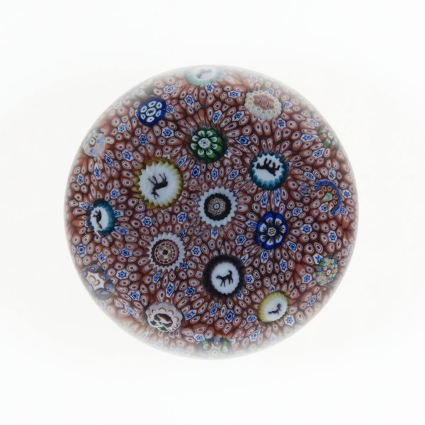 Paperweight, Lunéville, 1848. Creator: Baccarat Glasshouse.