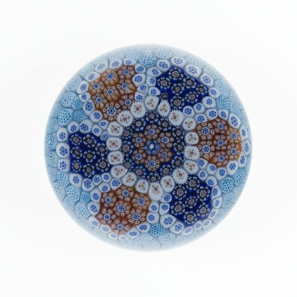 Paperweight, Lunéville, c. 1846-55. Creator: Baccarat Glasshouse.