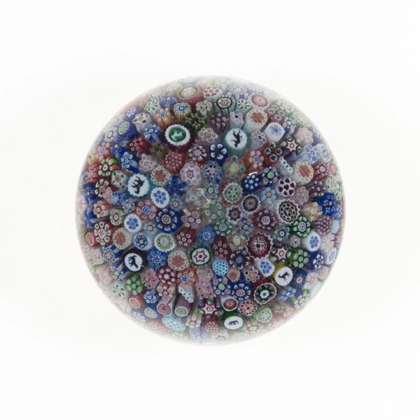 Paperweight, Lunéville, 1847. Creator: Baccarat Glasshouse.