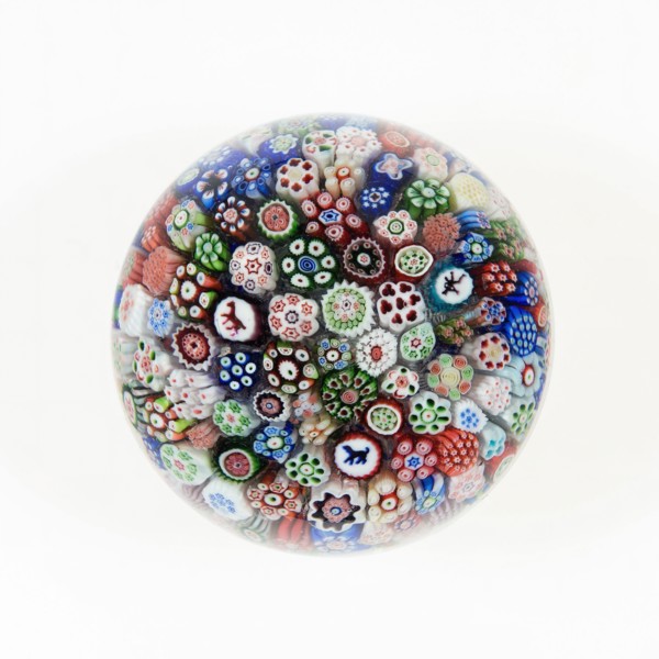 Paperweight, Lunéville, 19th century. Creator: Baccarat Glasshouse.